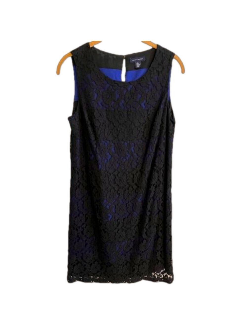 Tommy Hilfiger size 4 sleeveless lace sheath dress